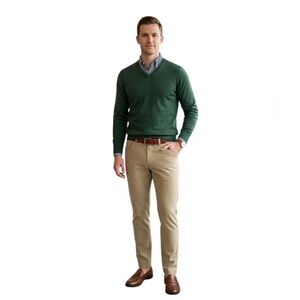 Lululemon Pants Warpstreme ABC Slim-Fit Men's 33x32 Beige Preppy Office Casual